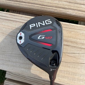 Men's 2019 Ping G410 Right Handed Fairway Wood Stiff Flex 3 Wood (Used)