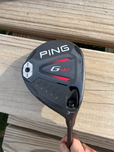 Men's 2019 Ping G410 Right Handed Fairway Wood Stiff Flex 3 Wood (Used)