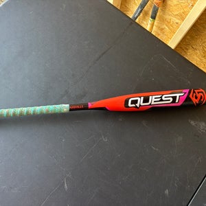 2022 Louisville Slugger Quest Alloy Bat (-12) Alloy 17 oz 29" (Used)