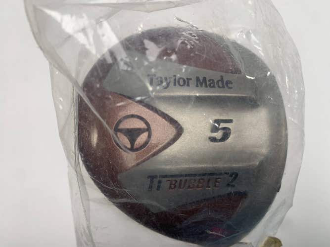 TaylorMade Ti Bubble 2 5 Fairway Wood 18* Bubble 2 90g Stiff RH - NEW