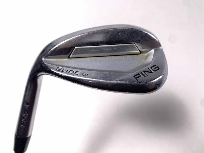 Ping Glide 3.0 Wedge 54* 12 Bounce Black Dot DG X100 Extra Stiff Steel Mens LH
