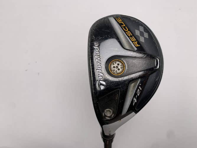 TaylorMade Rescue 11 4 Hybrid 21* Aldila RIP TP 85g Stiff Graphite Mens LH