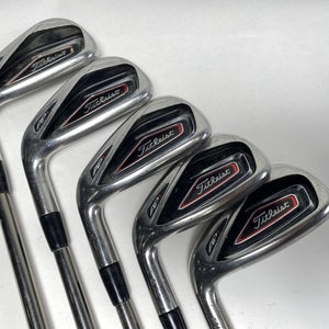 Titleist 716 AP1 Iron Set 5-9 UST Mamiya Recoil F3 65g Regular Graphite Mens LH