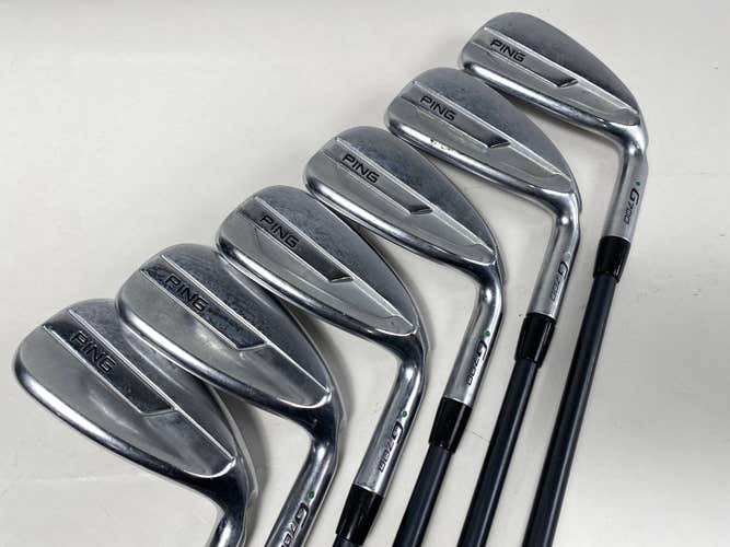 Ping G700 Iron Set 6-PW+UW Green Dot Alta CB AWT Regular Graphite Mens RH 2* Up