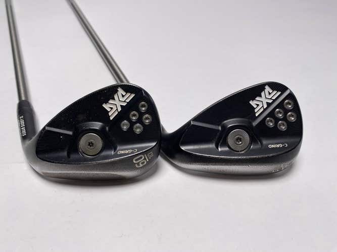 PXG 0311 Milled Sugar Daddy II Black Wedge Set 54* 10 60* 10 SteelFiber Regular