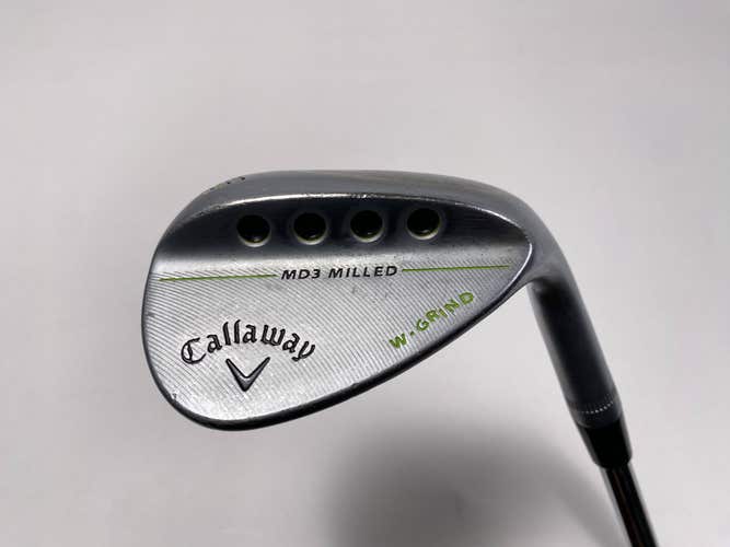 Callaway MD3 Milled Chrome W-Grind Lob Wedge LW 60* 11 Dynamic Gold Wedge RH