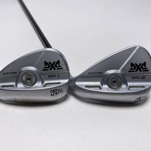 PXG Sugar Daddy III Milled Chrome Wedge Set 54* 12 | 58* 7 KBS Stiff Graphite