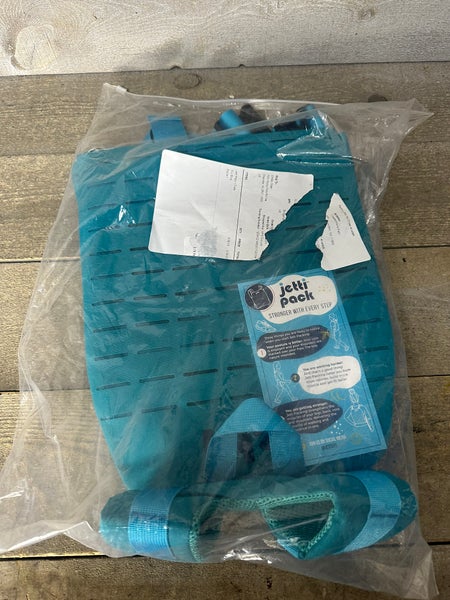 Jetti Pack Weighted Vest 7 lb Weight New Sealed Blue Adult