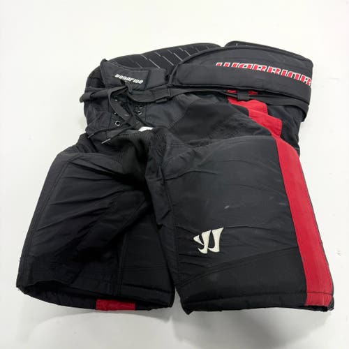 Used Black and Red Warrior Bonafide Pants | Senior Large | #A10