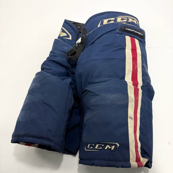 Used Navy/Red/White CCM U+Pro Pants | Senior Large | #A9