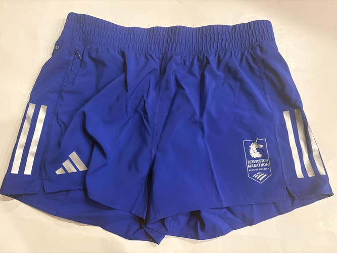 Adidas 3” Boston Marathon Running Shorts Women’s Medium New W Tags