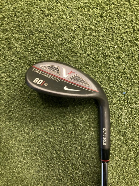 Nike Victory Red V-Rev Black Satin 60° Wedge | True Temper Wedge Flex RH