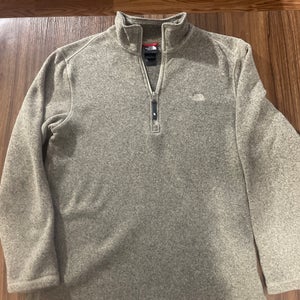 Brown Men's Large The North Face Sweatshirt (Used)