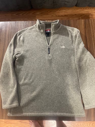 Brown Men's Large The North Face Sweatshirt (Used)