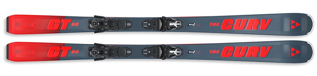 NEW Fischer XTR The Curv GT 80 RT + RSW 10 PR Skis - 159cm