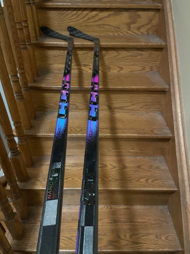 (2 pack)Senior CCM Ribcor Trigger 10 Pro Left Hand Hockey Stick P29 75 Flex Pro Stock (New)