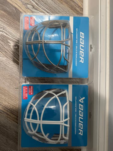 Senior Medium 2025 Bauer 960 Goalie Mask CAGES***** (New)