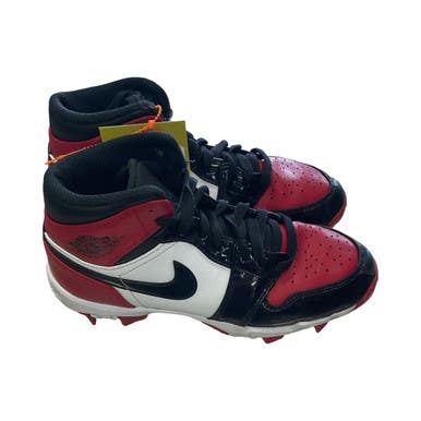 Used Jordan AIR JORDAN BB/SB Cleats White/Black/Red Junior 03.5 11859-S000029017