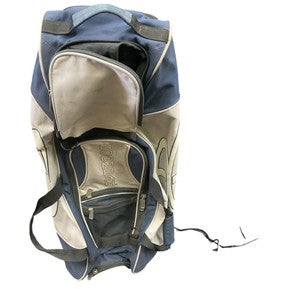Used BoomBah NAVY WHEELED BB/SB Player Wheeled Bag Navy Blue 11859-S000028999