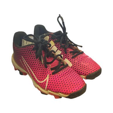 Used Nike HYPERDIAMOND 4 BB/SB Cleats Pink Junior 03 11859-S000028968