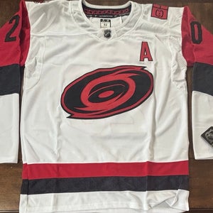 Carolina Hurricanes Sebastian Aho White Jersey #20 Adult Large (52)NWT