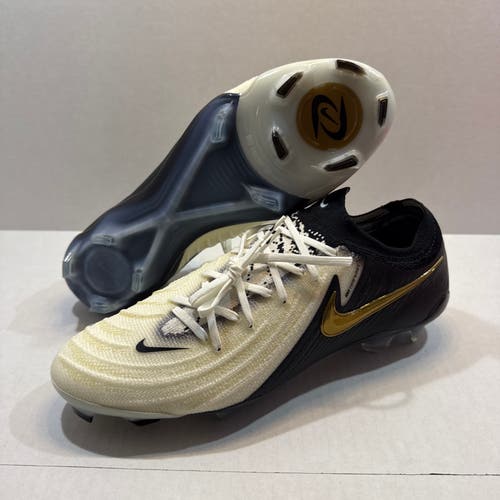 Mens Size 10 Nike Phantom Luna 2 Elite FG Gold White Black FQ8925-100