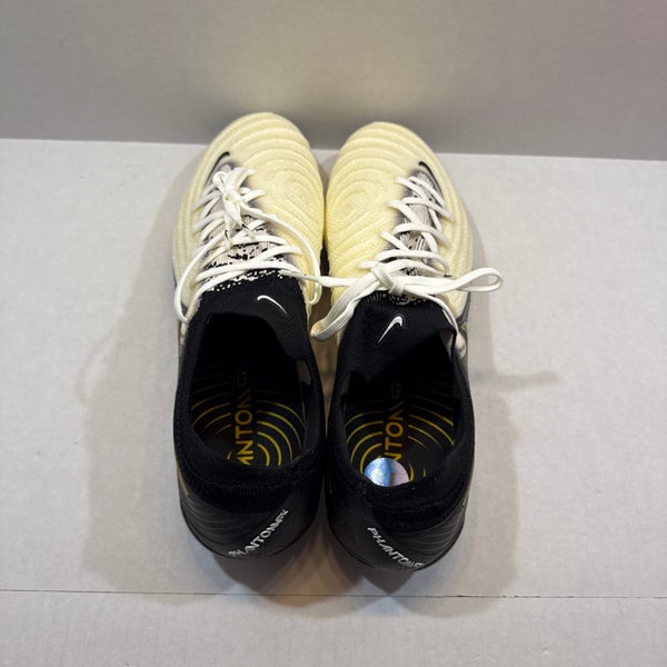Mens Size 10 Nike Phantom Luna 2 Elite FG Gold White Black  display picture 1