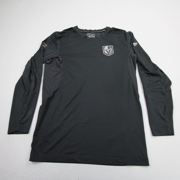 Vegas Golden Knights Team Player Issued Fanatics Authentic Pro Long Sleeve Shirt L