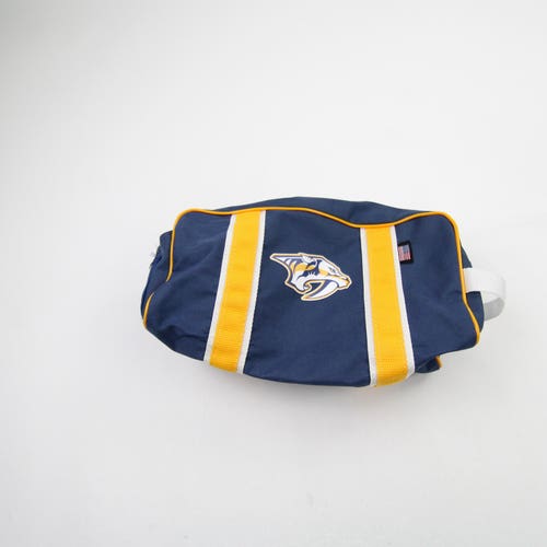 Nashville Predators Team Player Issue Toiletry Tape Bag Pro Stock Equipment