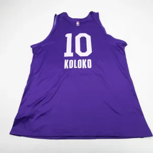 Christian Koloko 10 LA Lakers Team Issue Practice Jersey XLT Pro Cut Los Angeles NBA Nike