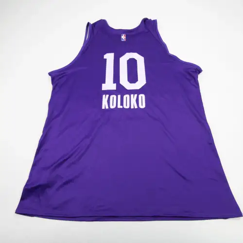 Christian Koloko 10 LA Lakers Team Issue Practice Jersey XLT Pro Cut Los Angeles NBA Nike
