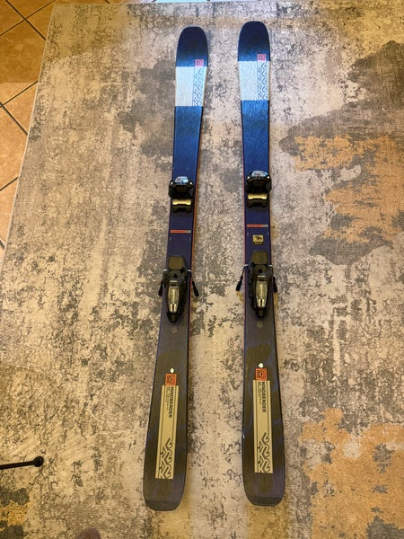 Men's K2 Mindbender 90 (172 cm) All Mountain Skis With Bindings (Used)