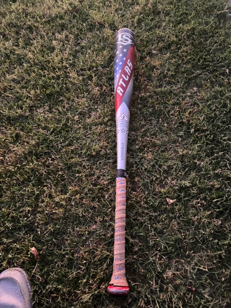Louisville Slugger Atlas Alloy BBCOR Certified Bat (-3) 27 oz 30" (Used)