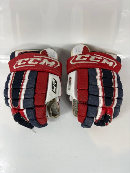 CCM Tacks 4 Roll Pro Gloves 14" (Used)