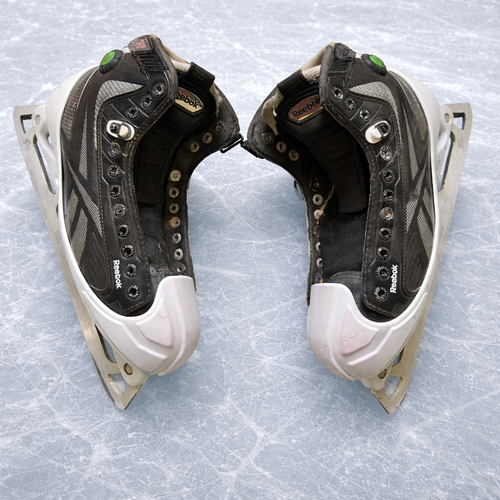 Reebok 20K Hockey Goalie Skates Wide Width Pro Stock 12 Step Steel