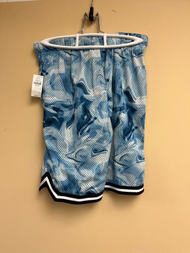 Old Navy Boys Size Large 10-12 Blue/White Tie Dyed Athletic Shorts NWT Sports