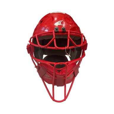 Used Champro HELMET Catchers Mask Red 11859-S000028954