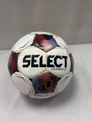 Used Select NUMERO 10 All Size Soccer Ball White 5 11490-S000269854
