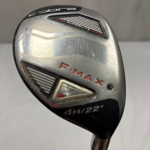 Used Cobra F MAX Mens Hybrid Club RH 4 Hybrid 11490-S000269829