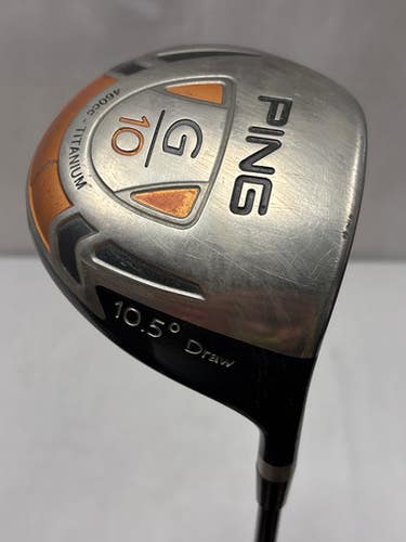 Used Ping G10 Mens Driver RH 10.5 Degree 11490-S000269826