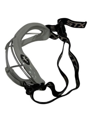 Used STX 4 SIGHT Lacrosse Facial Protect Grey SM 11847-S000033399