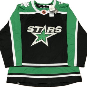 NWT Dallas Stars Blank Reverse Retro 2.0 Adidas NHL Hockey Jersey Size 50