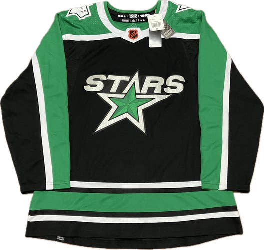 NWT Dallas Stars Blank Reverse Retro 2.0 Adidas NHL Hockey Jersey Size 50