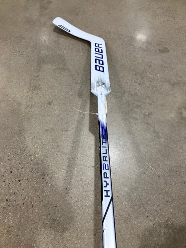 Senior Bauer Vapor Hyperlite 2 Goalie Stick Regular 25" Paddle Pro Stock (Used)