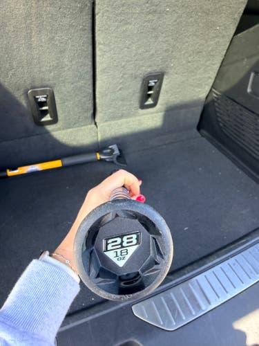 2025 DeMarini CF Zen Composite USSSA Certified Bat (-10) 18 oz 28" (Used)