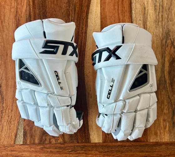 STX Cell IV Lacrosse Gloves (Used)