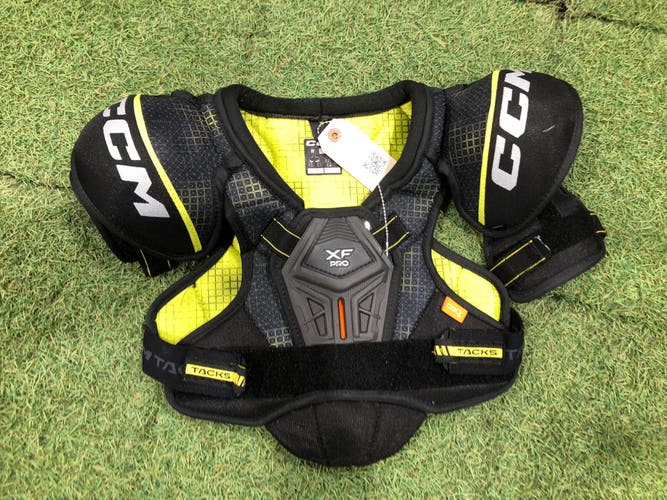 Large Youth CCM Tacks XF Pro Shoulder Pads (Used)