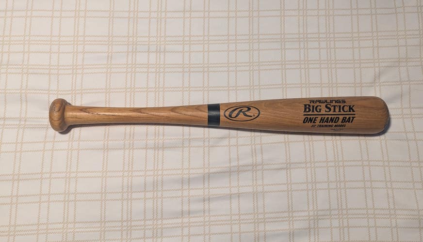 Rawlings Pro Grade Big Stick Wooden Baseball Bat 22" - One Hand Training Model