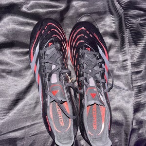 Adidas Predator League FT FG – Black/Red – Size 10 1/2