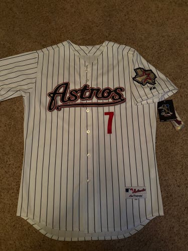 Houston Astros Craig Biggio Authentic Vintage Jersey